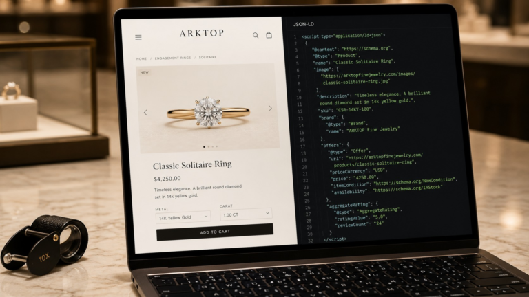 Jewelry Product Schema Markup: The Complete JSON-LD Guide